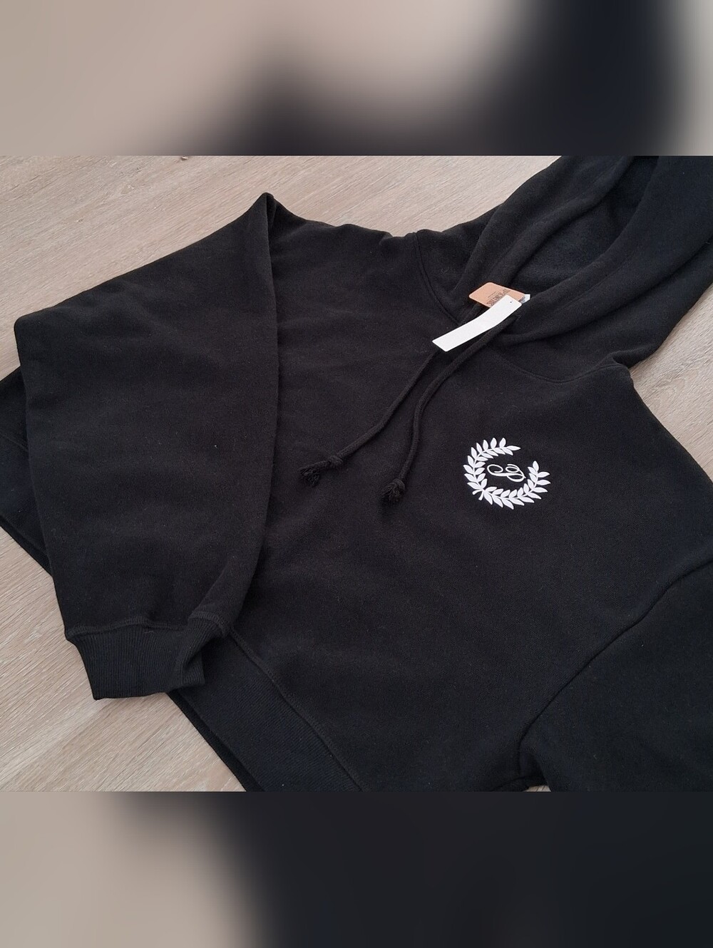 PINK Victorias Secret Ivy Fleece Cropped Hoodie Size M - Picture 4 of 4